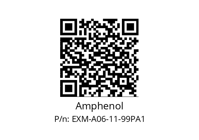   Amphenol EXM-A06-11-99PA1