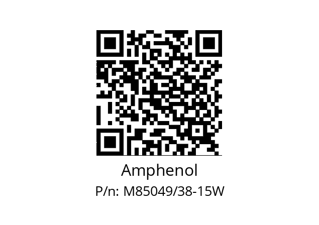   Amphenol M85049/38-15W