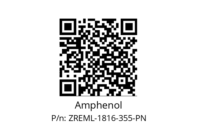   Amphenol ZREML-1816-355-PN