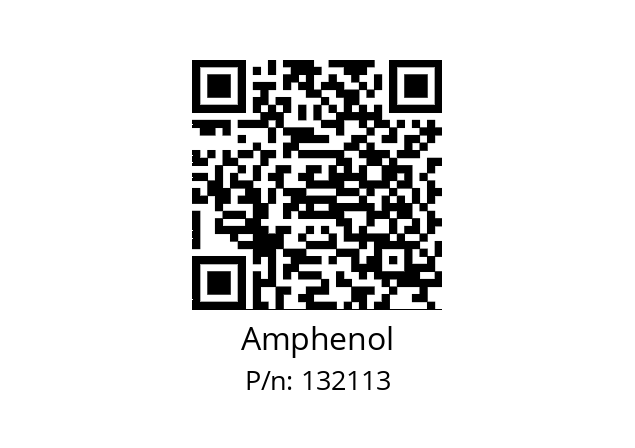   Amphenol 132113