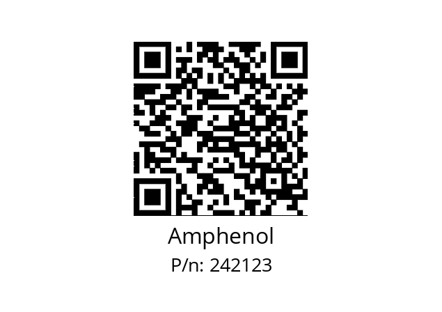   Amphenol 242123