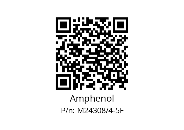   Amphenol M24308/4-5F