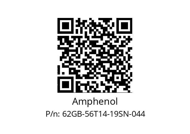   Amphenol 62GB-56T14-19SN-044