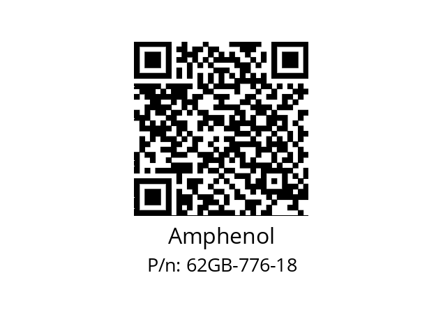   Amphenol 62GB-776-18