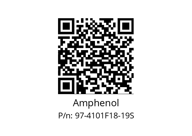   Amphenol 97-4101F18-19S