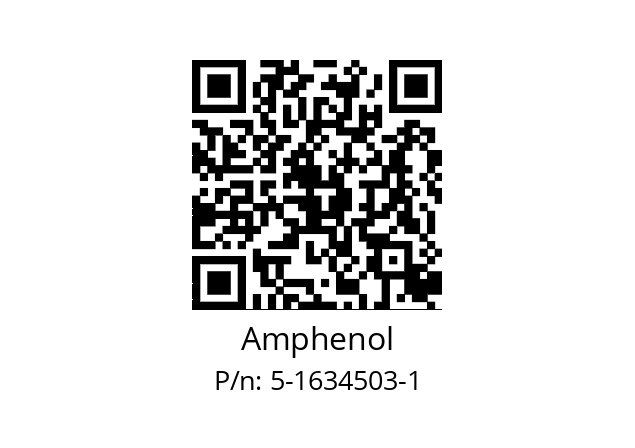   Amphenol 5-1634503-1