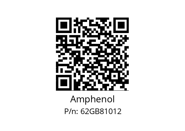   Amphenol 62GB81012