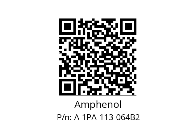   Amphenol A-1PA-113-064B2