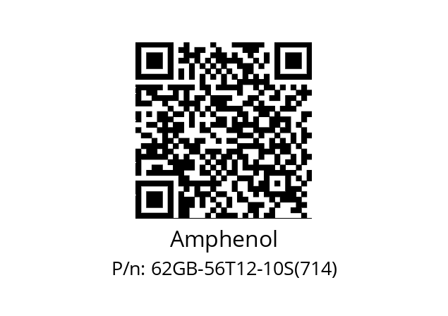   Amphenol 62GB-56T12-10S(714)