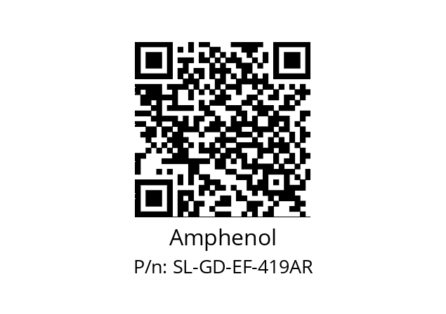   Amphenol SL-GD-EF-419AR