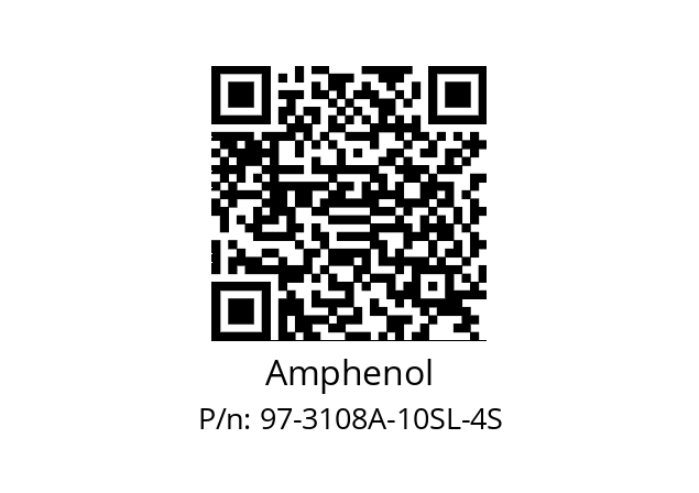   Amphenol 97-3108A-10SL-4S