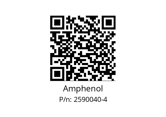   Amphenol 2590040-4