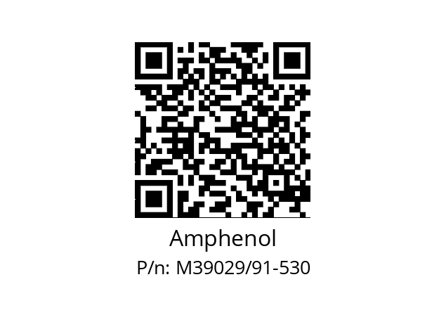   Amphenol M39029/91-530