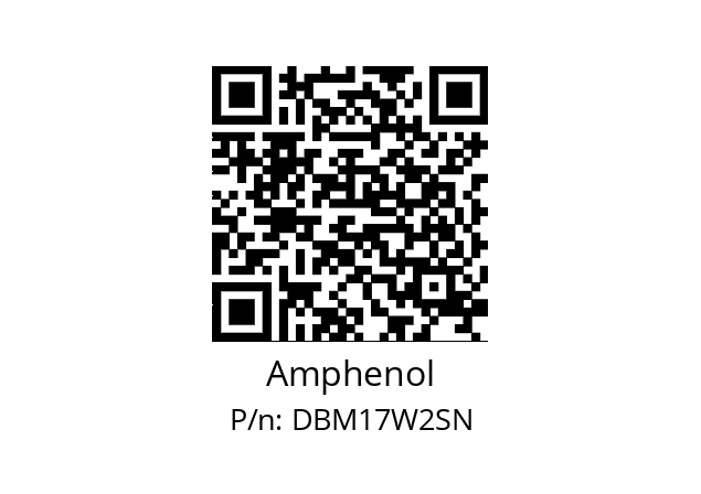   Amphenol DBM17W2SN