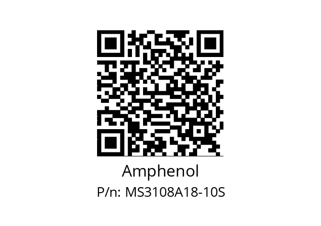   Amphenol MS3108A18-10S