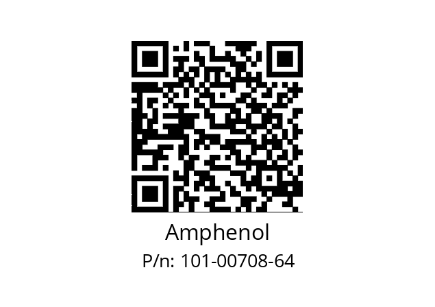   Amphenol 101-00708-64