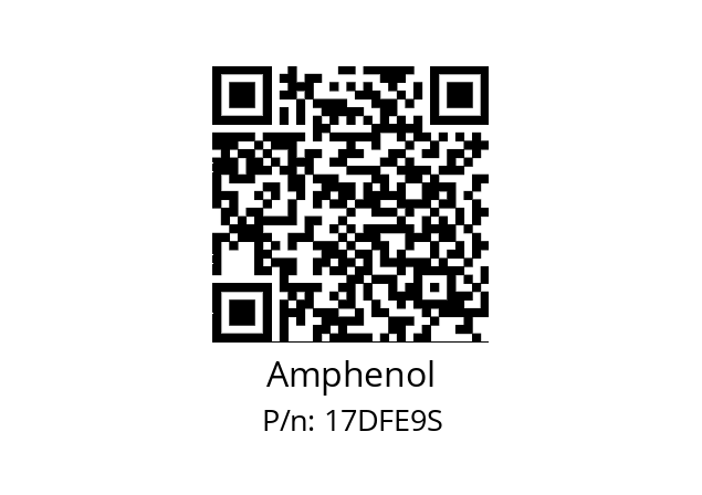   Amphenol 17DFE9S