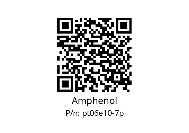   Amphenol pt06e10-7p