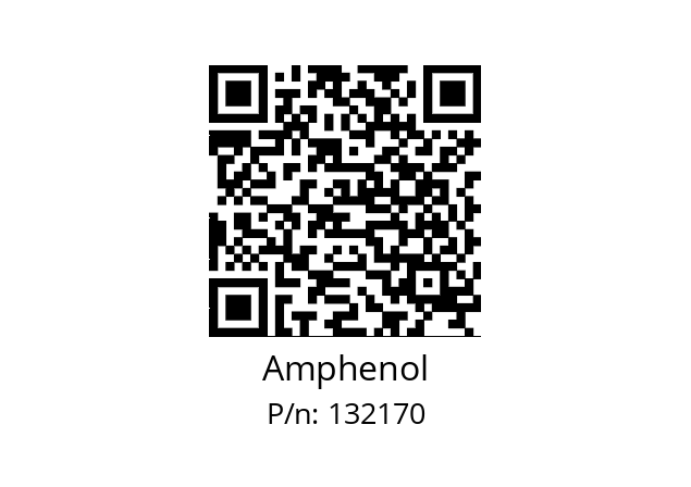   Amphenol 132170