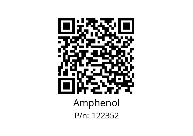   Amphenol 122352