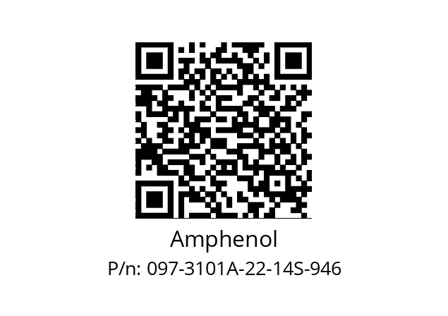   Amphenol 097-3101A-22-14S-946