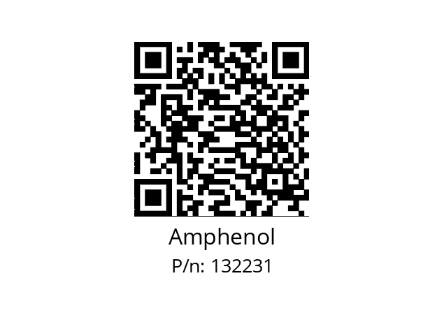   Amphenol 132231