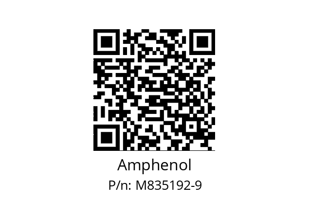   Amphenol M835192-9