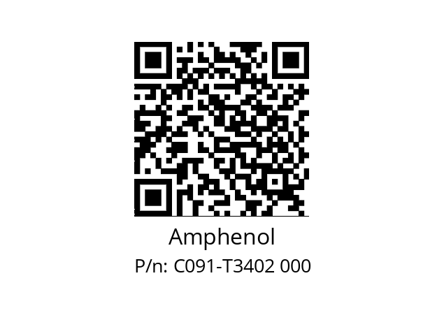   Amphenol C091-T3402 000