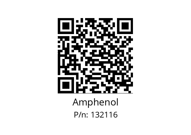   Amphenol 132116