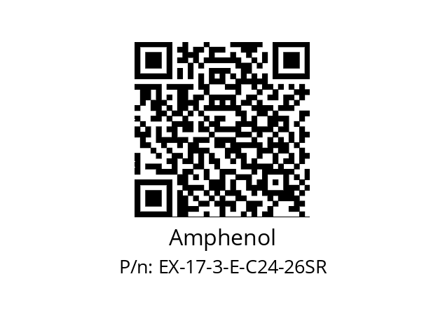   Amphenol EX-17-3-E-C24-26SR