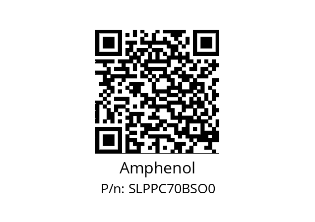   Amphenol SLPPC70BSO0