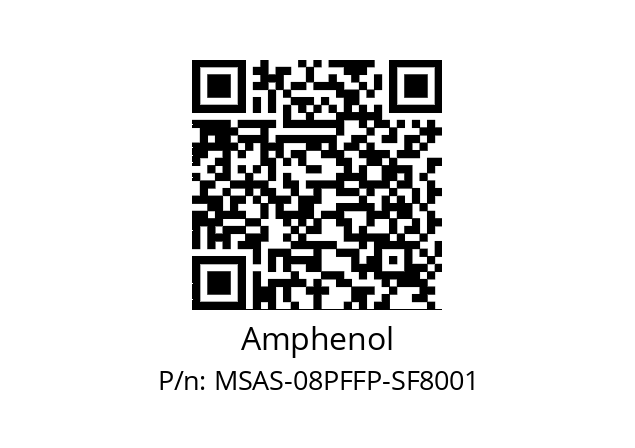   Amphenol MSAS-08PFFP-SF8001