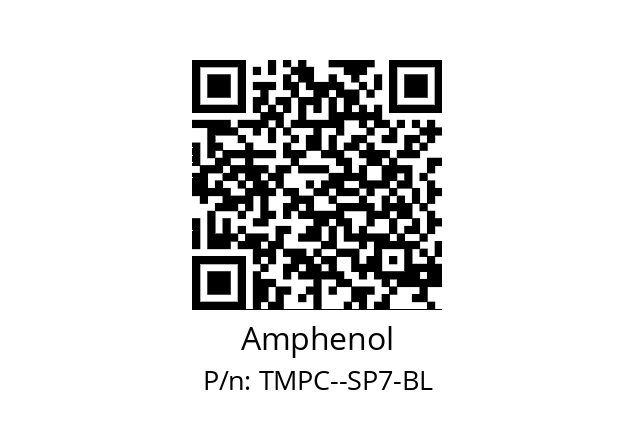   Amphenol TMPC--SP7-BL