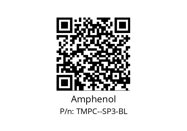   Amphenol TMPC--SP3-BL