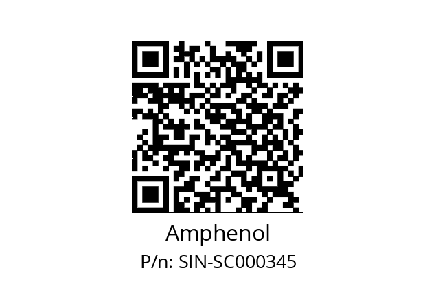   Amphenol SIN-SC000345