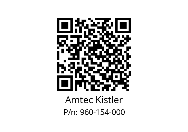   Amtec Kistler 960-154-000