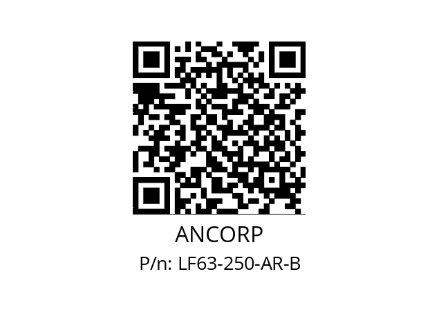   ANCORP LF63-250-AR-B