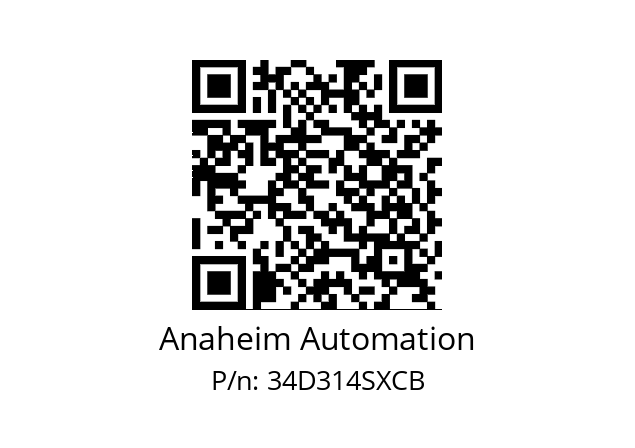   Anaheim Automation 34D314SXCB