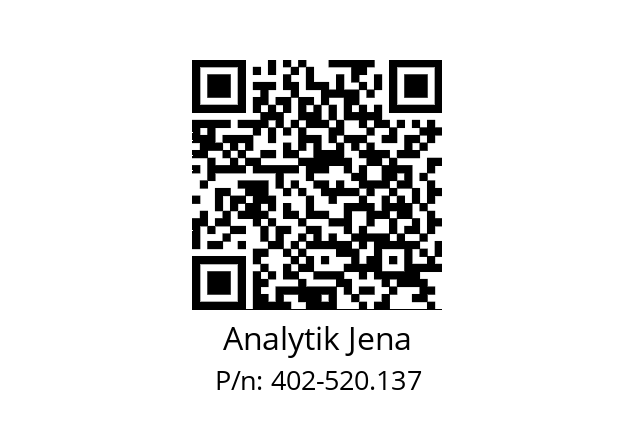   Analytik Jena 402-520.137