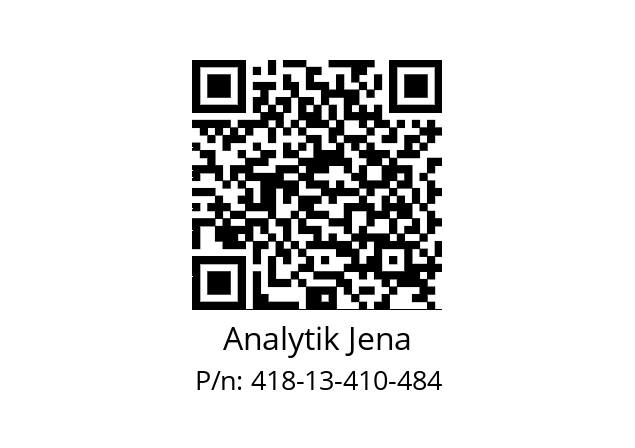   Analytik Jena 418-13-410-484