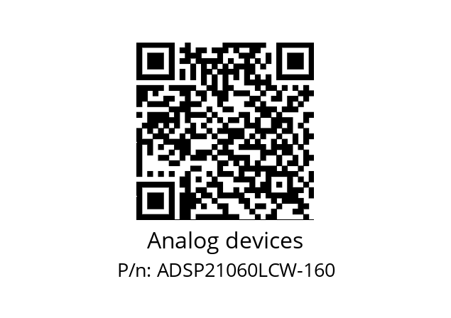   Analog devices ADSP21060LCW-160