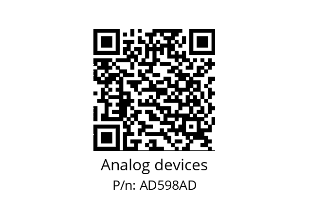   Analog devices AD598AD