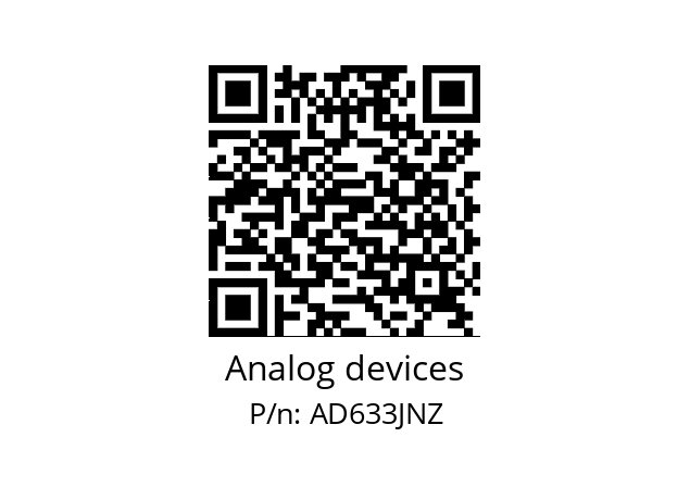   Analog devices AD633JNZ