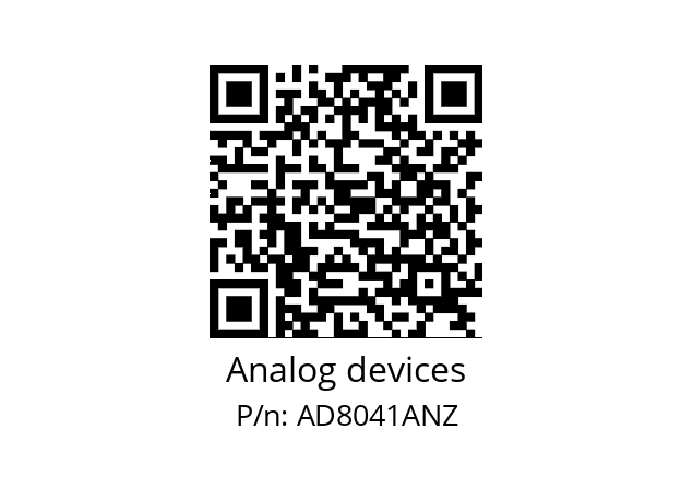   Analog devices AD8041ANZ