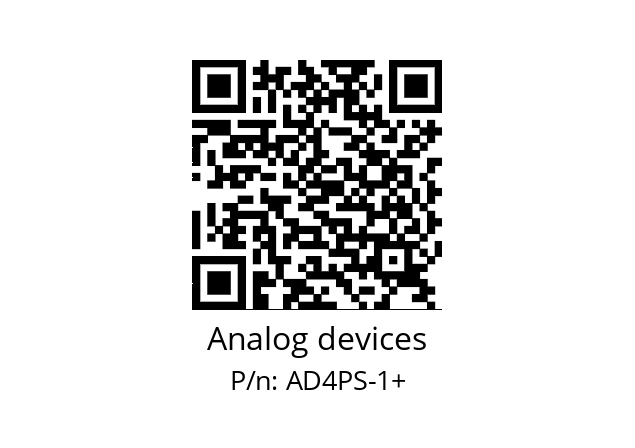   Analog devices AD4PS-1+