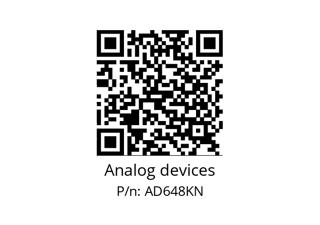   Analog devices AD648KN