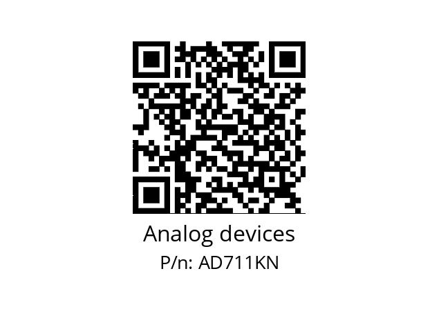   Analog devices AD711KN