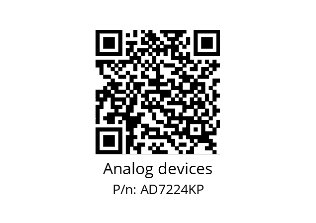   Analog devices AD7224KP