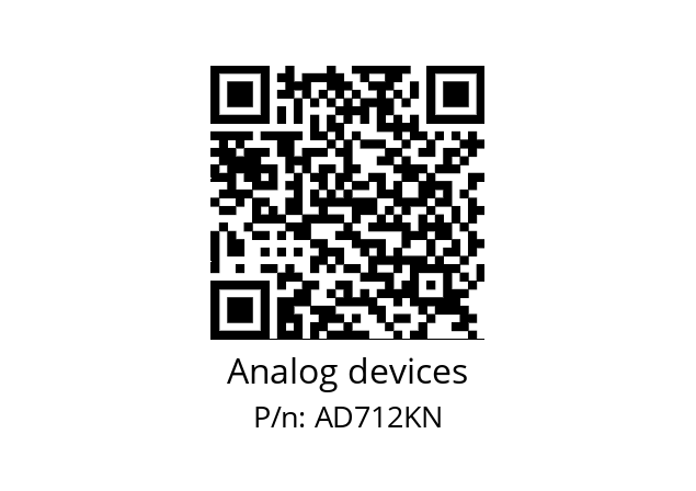   Analog devices AD712KN