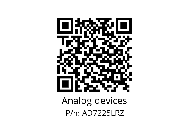   Analog devices AD7225LRZ